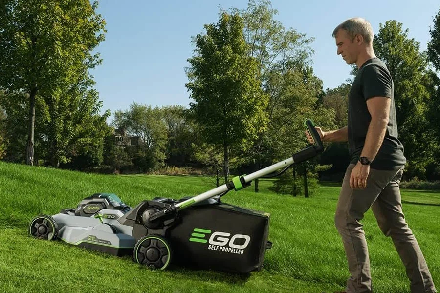 best battery push mowers